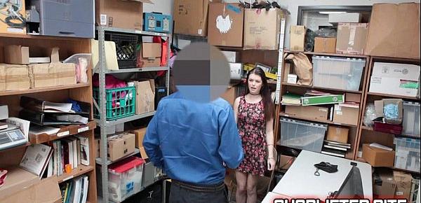  Shoplifting Case No 7485889  With Busted Teen Thief